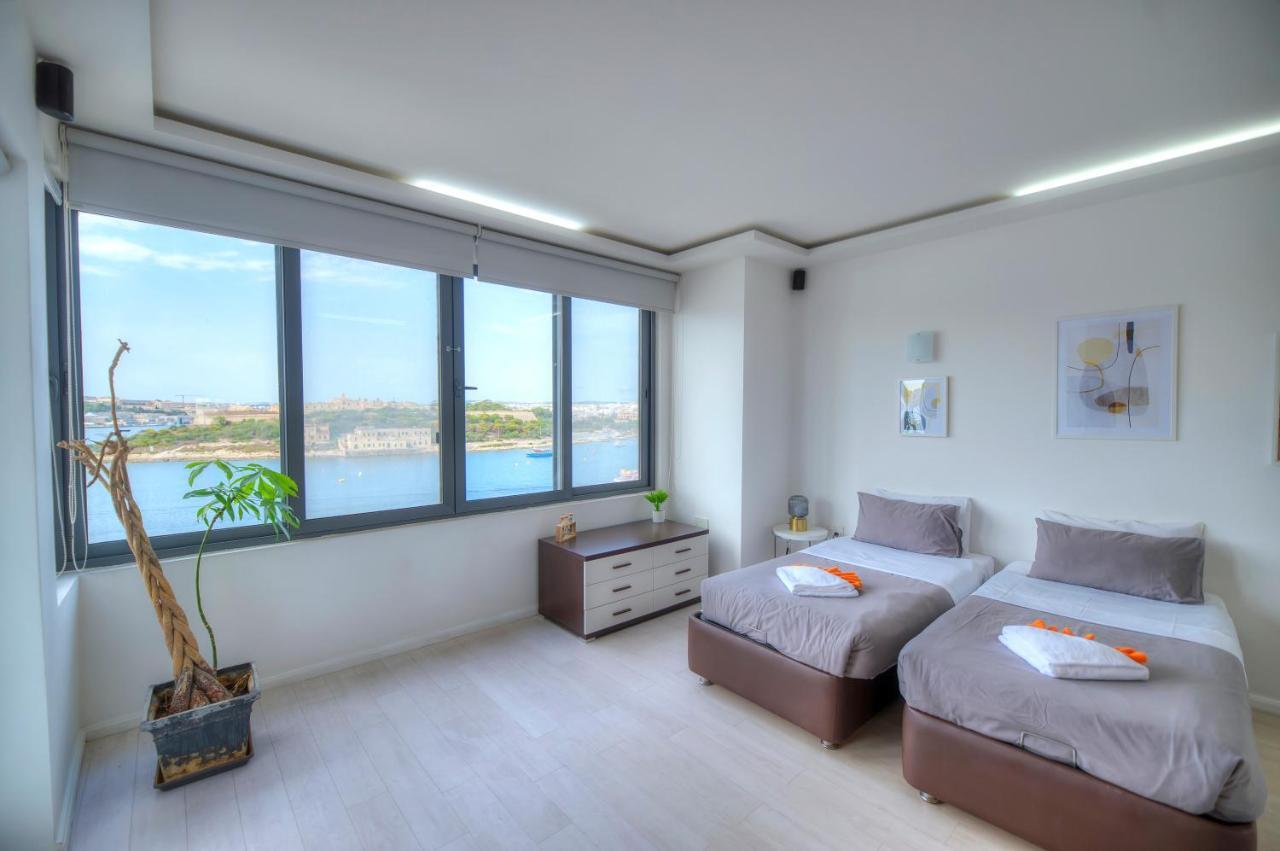 Bright And Spacious 3 Bedroom Apartment With Breathtaking Views - Goslm-5 Sliema Zewnętrze zdjęcie