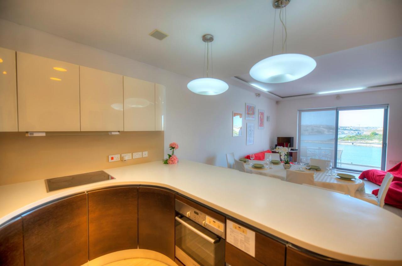 Bright And Spacious 3 Bedroom Apartment With Breathtaking Views - Goslm-5 Sliema Zewnętrze zdjęcie